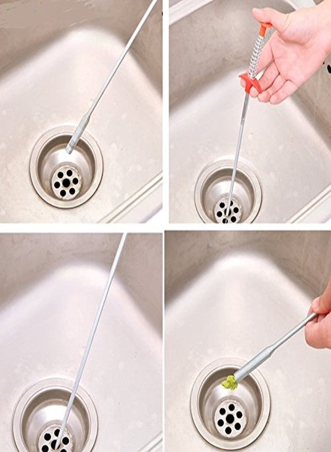 Driak 1pcs Kitchen Bathroom Toilet Sink Cleaning Pipeline Dredge Tools Hair Catcher Bendable Spring Pipe Dredge Home Use - Image 4